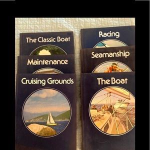 Vintage time life boating books